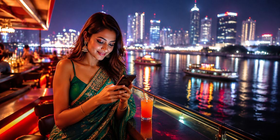 ঢাকায় মোবাইলে অনলাইন বেটিং প্ল্যাটফর্ম ব্যবহার করছেন একজন তরুণ